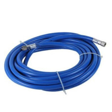 Шланг с фитингами прямой, полеуретановый, синий Walcom Rango