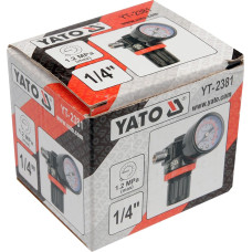 Редуктор-регулятор з манометром Yato 2381