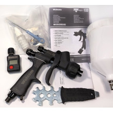 Краскопульт Walcom GENESI CARBONIO 360 EVO HTE (HALO) Clear Краскопульт Walcom GENESI CARBONIO 360 EVO HTE (HALO) Clear