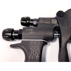 Краскопульт Walcom GENESI CARBONIO 360 EVO HTE (HALO) Clear Краскопульт Walcom GENESI CARBONIO 360 EVO HTE (HALO) Clear