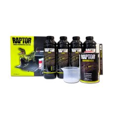 Защитное покрытие (краска) повышенной прочности U-POL Raptor черный 1 литр Защитное покрытие (краска) повышенной прочности U-POL Raptor черный 1 литр