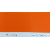 Краска полиуретановая для металла (DTM) Simplex, RAL 2004 REINORANGE, Pure orange