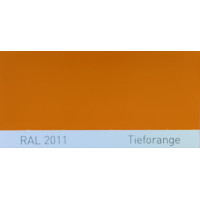 Фарба поліуретанова для металу (DTM)  Simplex, RAL 2011 TIEFORANGE, Deep orange
