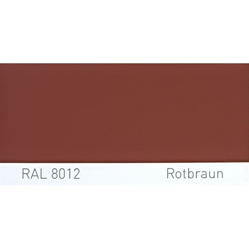 Metall Holz Kunststoff Lackierung Alex Flittner RAL Lackspray - 3x RAL8012 Rotbraun Glänzend 400ml DIY Lackspray 400ml
