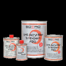 Грунт-наполнитель акриловый Sotro Acryl filler 5:1 Expert F20 UHS Грунт-наполнитель акриловый Sotro Acryl filler 5:1 Expert F20 UHS
