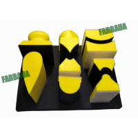 Набор шлифовальных блоков SAR LT-105 9 предметов Набор шлифовальных блоков SAR LT-105 9 предметов