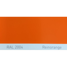 Полиуретановая краска повышенной прочности Simplex, RAL 2004 REINORANGE, Pure orange