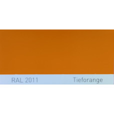 Полиуретановая краска повышенной прочности Simplex, RAL 2011 TIEFORANGE, Deep orange