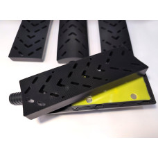 Шлифовальный блок 70x198 мм комплект 4 в 1 с набором подошв на магните