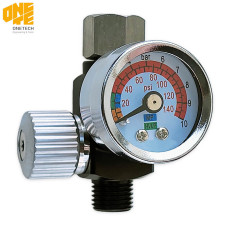Манометр ONE TECH NT05-RP-003-G с регулятором воздуха