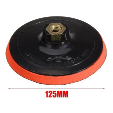 Платформа (подошва) для полировального круга М14 d125 мм красная