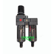 Фильтр-группа очистки воздуха One Tech NT10-AFR-2-T60 с манометром и регулятором давления