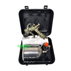 Краскопульт Walcom Slim Kombat Killer HTE (HALO) с алюминиевым бачком Краскопульт Walcom Slim Kombat Killer HTE (HALO) с алюминиевым бачком