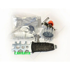 Краскопульт Walcom Slim Kombat HTE Nero Edition (HALO) с алюминиевым бачком Краскопульт Walcom Slim Kombat HTE Nero Edition (HALO) с алюминиевым бачком