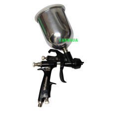 Краскопульт Walcom Slim Kombat HTE Nero Edition (HALO) с алюминиевым бачком Краскопульт Walcom Slim Kombat HTE Nero Edition (HALO) с алюминиевым бачком