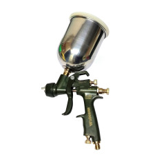 Краскопульт Walcom Slim Kombat HTE (HALO) с алюминиевым бачком Краскопульт Walcom Slim Kombat HTE (HALO) с алюминиевым бачком