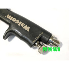 Краскопульт Walcom Slim Kombat HVLP с алюминиевым бачком Краскопульт Walcom Slim Kombat HVLP с алюминиевым бачком