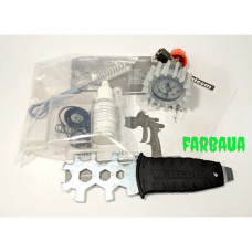 Краскопульт Walcom Slim Kombat HVLP с алюминиевым бачком Краскопульт Walcom Slim Kombat HVLP с алюминиевым бачком