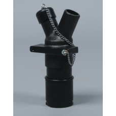 Тройник воздушный на 2 поста для пылесосов One Tech NT09VS-HT