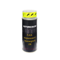 Лак акриловий в аерозолі Asturcolor 2K, 400 мл Лак акриловий в аерозолі Asturcolor 2K, 400 мл