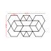 Модульний LED світильник CDL Polygon Hexagonal Light Модульний LED світильник CDL Polygon Hexagonal Light