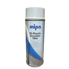 Світло-сірий ґрунт-наповнювач для пластику MIPA 1K Plastic-Grundier Filler Spray, 400 мл