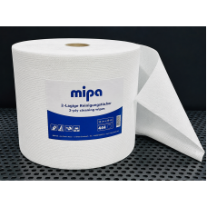 Серветки очищувальні в рулоні MIPA 2-шарові 36×20 см