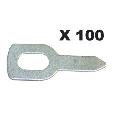 Шайбы (кольца) прямые для вытягивания GYS 100 шт. (050648)