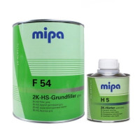 Ґрунт-наповнювач акриловий MIPA 2K HS Grundfiller F54, комплект 1,25 л Ґрунт-наповнювач акриловий MIPA 2K HS Grundfiller F54, комплект 1,25 л