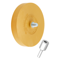 Диск із адаптером для зняття слідів клею INDASA ERASER WHEELS Диск із адаптером для зняття слідів клею INDASA ERASER WHEELS