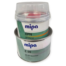 Шпаклівка епоксидна двокомпонентна Mipa E90 + затверджувач EPN, 1 кг+0,5 кг
