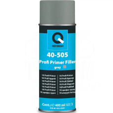 Ґрунт наповнювач епоксидно-акриловий Profi fillprimer в аерозолі Q-Refinish 40-505 Ґрунт наповнювач епоксидно-акриловий Profi fillprimer в аерозолі Q-Refinish 40-505