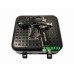 Краскопульт Walcom Slim Kombat HALO (HTE) Nero Edition с алюминиевым бачком