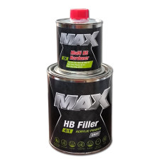 Двокомпонентний акриловий наповнювальний ґрунт  Profix 2K HS MAX HB Filler 4:1 1л+0,25л, сірий