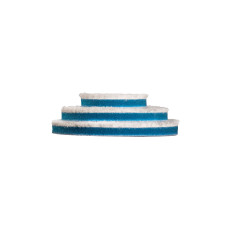 Полировальный круг синий из экстражёсткой микрофибры Rupes D-A COARSE Microfiber Extreme Cut Pad
