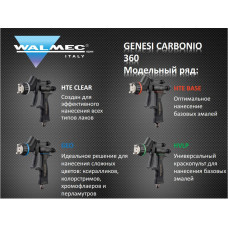 Фарбопульт Walcom Carbonio 360