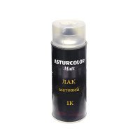 Лак матовий в аерозолі Asturcolor Matt 1K, 400 мл