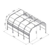 Тунельна LED система CDL Lighting Tunnel CDL-1015