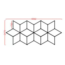 Модульный LED светиль­ник CDL Snowflake Light