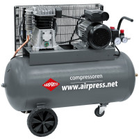 Компрессор поршневой Airpress HL 375-100, 375 л/мин. 2.2 кВт, 220 В.
