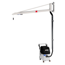 Поворотная консоль Rupes Matic System Kit с интегрированным модулем управления и промышленным пылесосом KS300EPH
