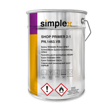 Эпоксидный сварочный грунт SIMPLEX Shop Primer 2:1 PN.1463.VB 5 литров