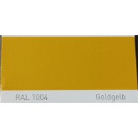 Краска полиуретановая для металла (DTM) Simplex, RAL 1004 GOLDGELB, Golden yellow