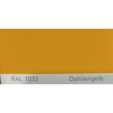 Краска акриловая RAL 1033 DAHLIENGELB, Dahlia Yellow