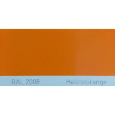Фарба поліуретанова для металу (DTM)  Simplex, RAL 2008 HELLROTORANGE, Bright red orange