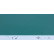 Краска акриловая RAL 6033 MINTTUERKIS, Mint turquoise