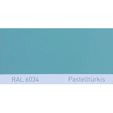 Краска акриловая RAL 6034 PASTELLTUERKIS, Pastel turquoise