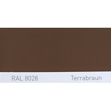 Краска полиуретановая для металла (DTM) Simplex, RAL 8028 TERRABRAUN, Terra brown