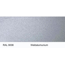 Полиуретановая краска повышенной прочности Simplex, RAL 9006 WEISSALUMINIUM, Weibaluminium, White aluminium