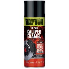 Професійна термостійка фарба для супортів U-POL 1K Raptor Caliper Enamel в аерозолі 360 мл